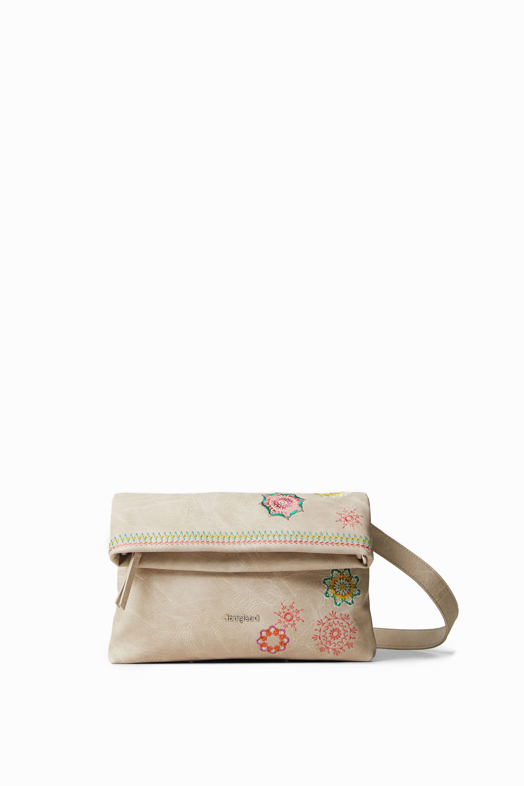 Folding flap bag