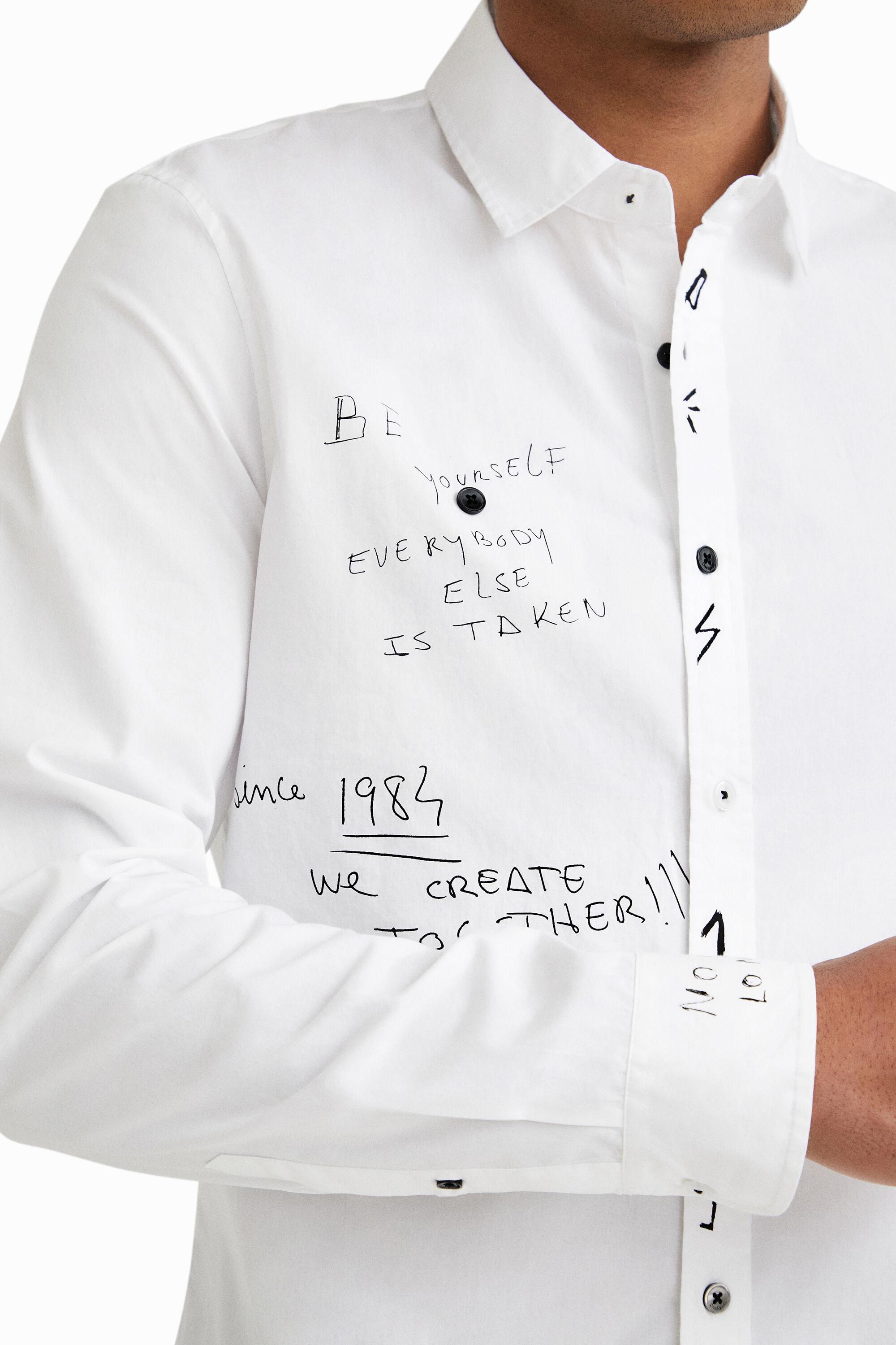 Long-sleeve symbol shirt | Desigual.com