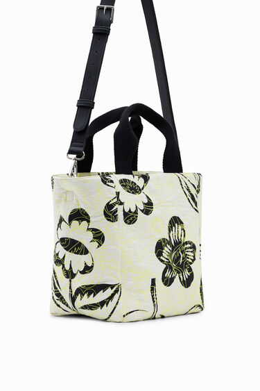 Embroidered floral bag | Desigual