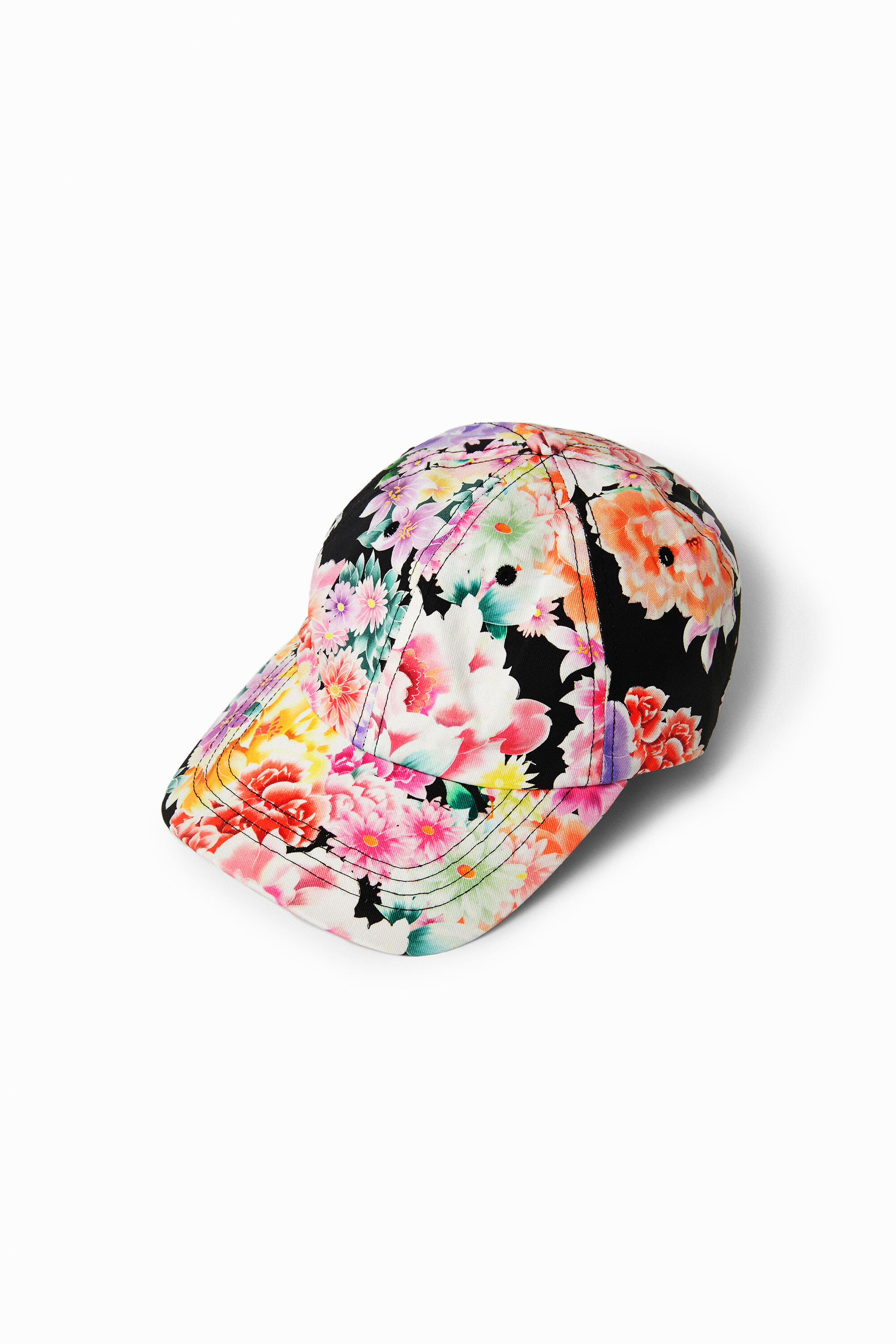 Gorra visera 100% algodón - BLACK - U