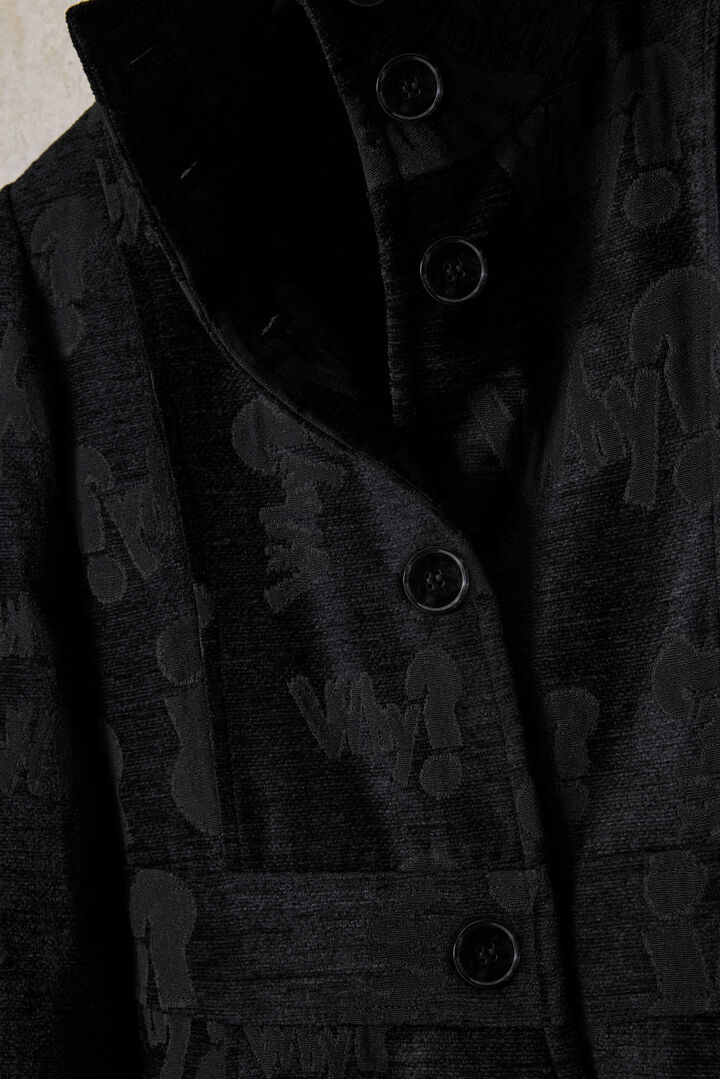 Structured jacquard coat studio | Desigual