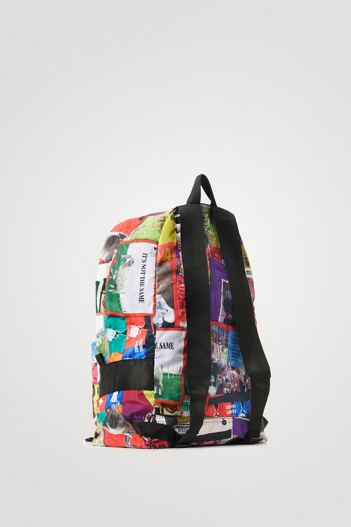 Mochila plegable postales | Desigual