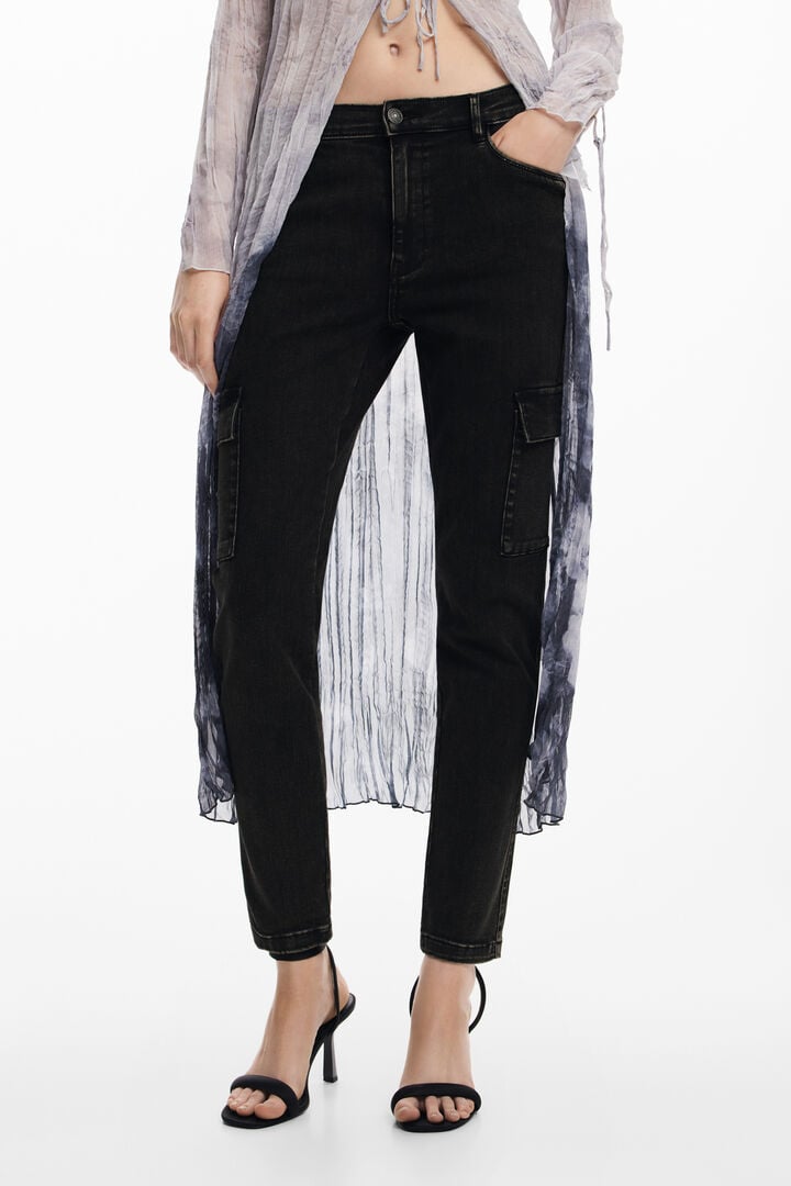 Straight cargo jeans | Desigual