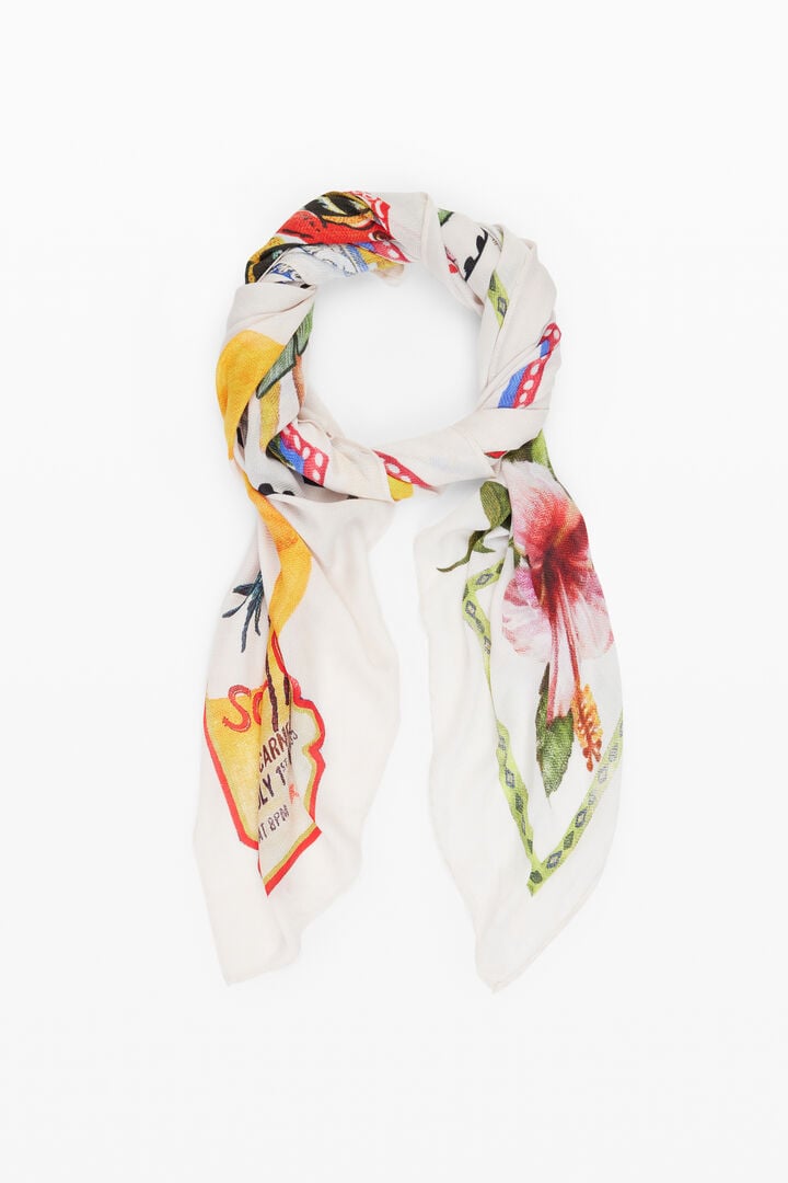 Stamp scarf | Desigual