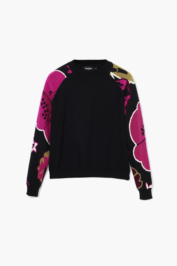 Jersey  mangas flores | Desigual
