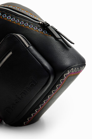 Small embroidered backpack | Desigual