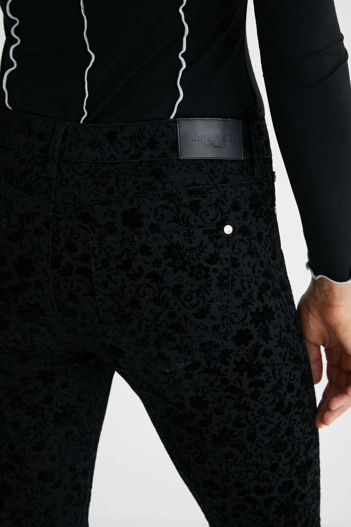 Skinny cropped jeans | Desigual