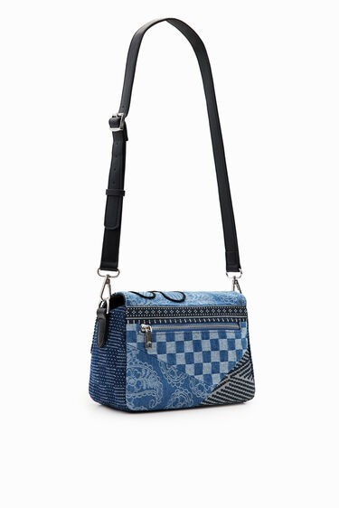 Louis Vuitton, Bags, Louis Vuitton Trunk Messenger Bag Monogram Tapestry  Canvas Blue