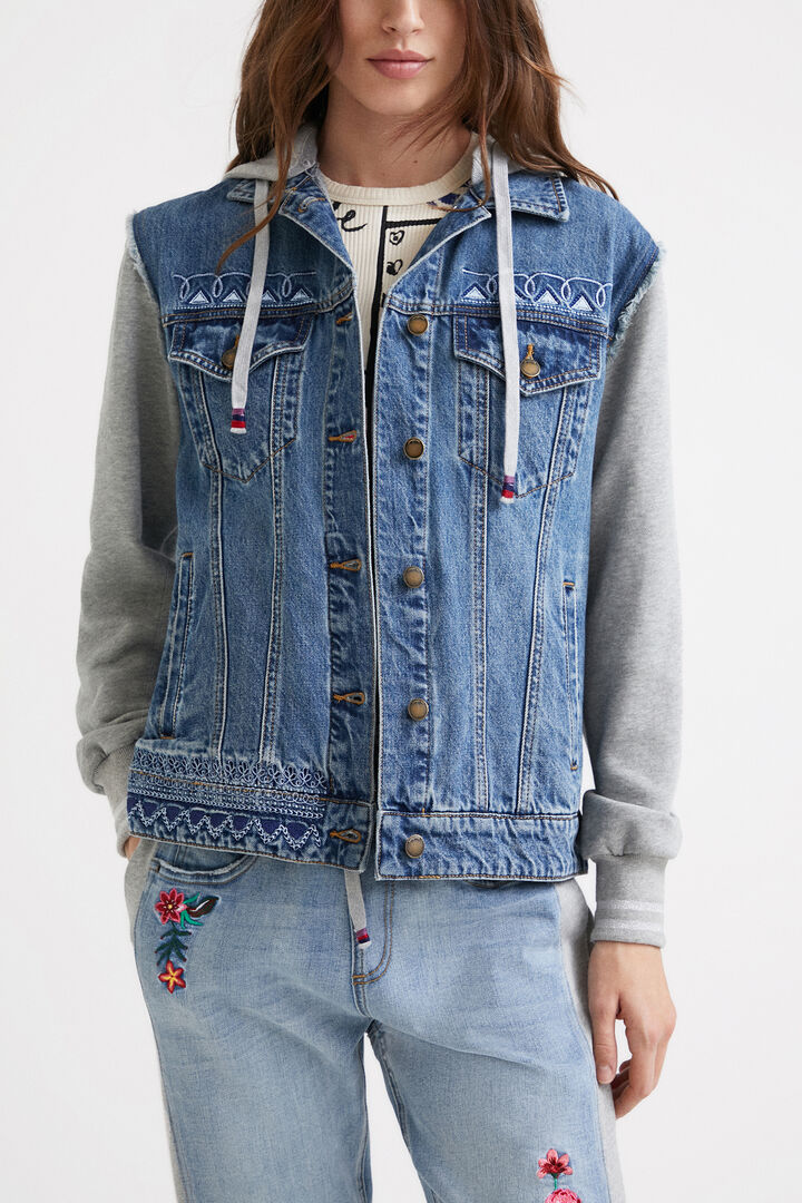 Birds of paradise hybrid jacket | Desigual