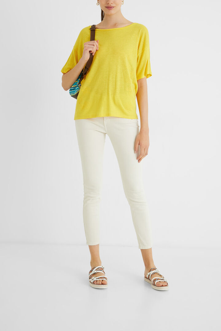 Camiseta tricot paisley | Desigual