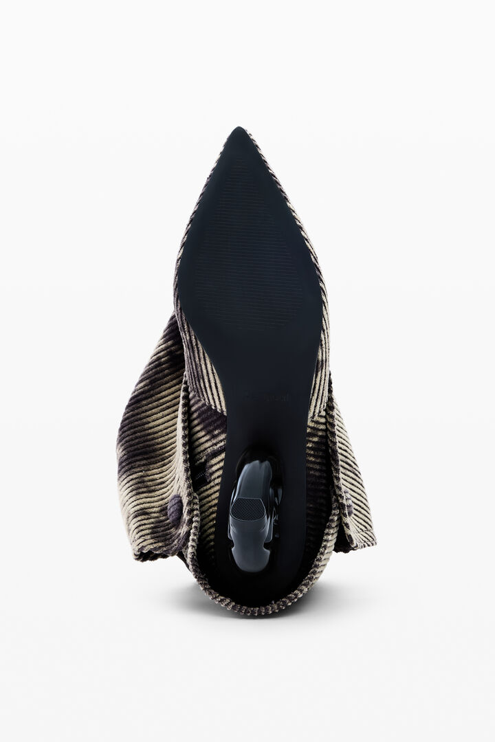 Corduroy tie-dye ankle boot | Desigual