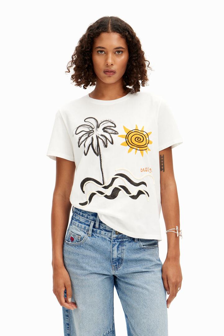 Island short-sleeve T-shirt