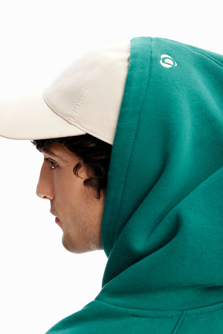 Embroidered hoodie | Desigual
