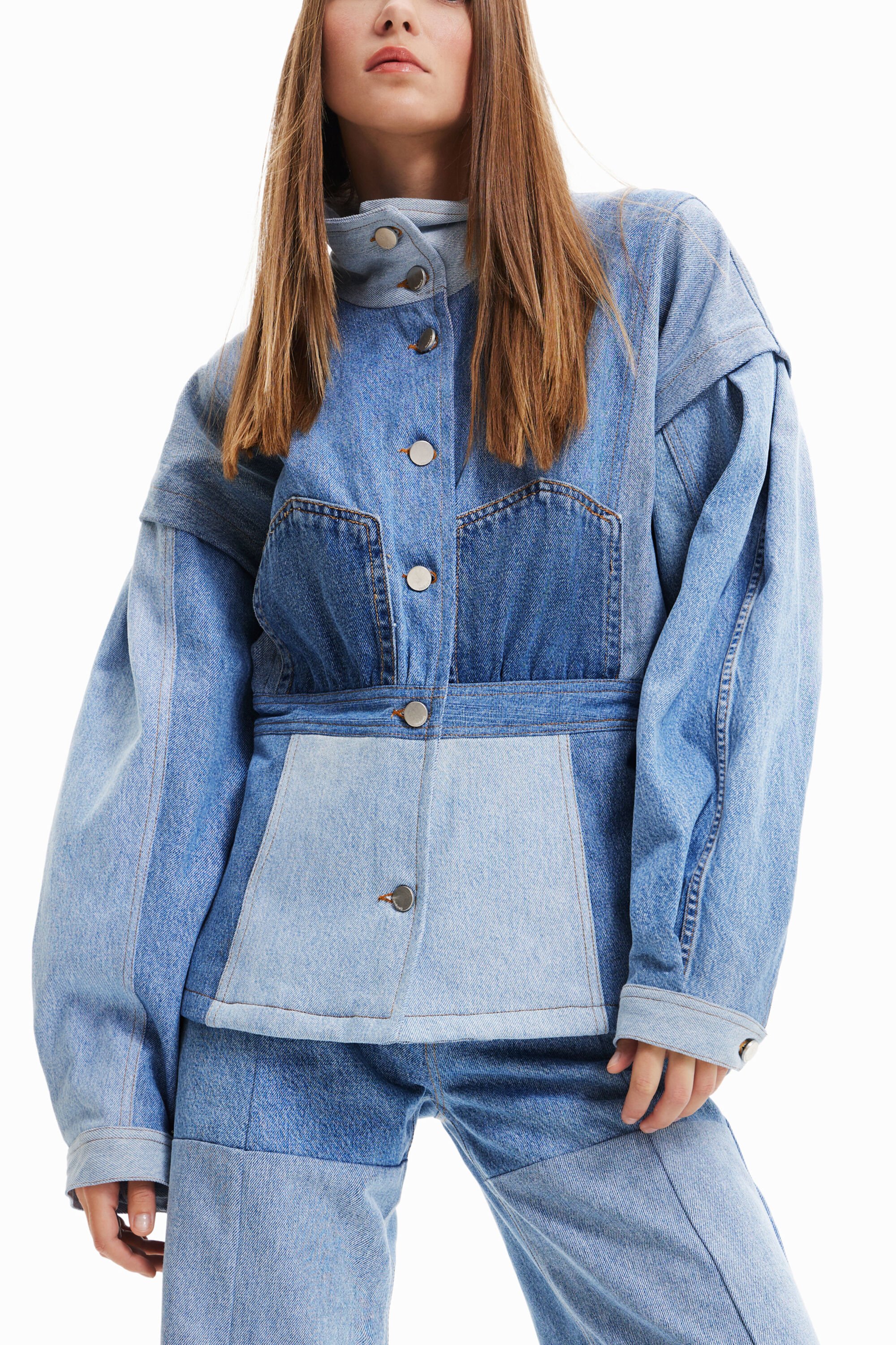 Desigual veste jean femme new arrivals