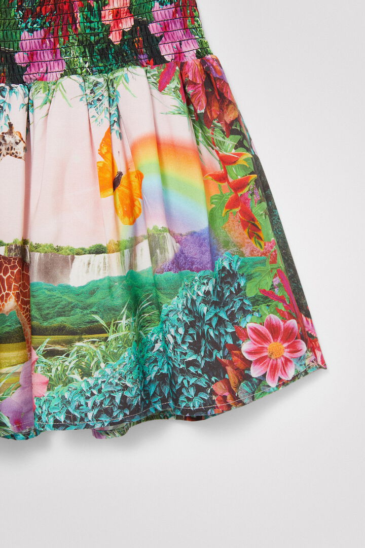 Floral miniskirt | Desigual