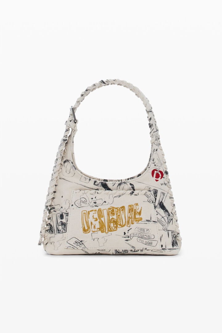 MEDIUM BAG WITH LETTERING