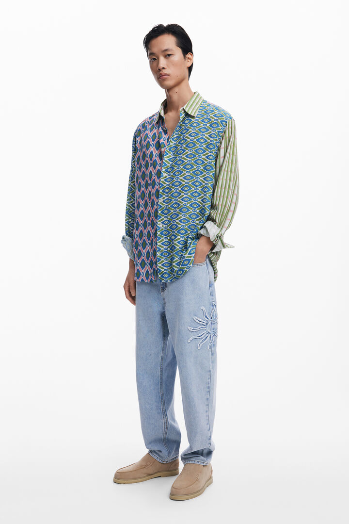 Long-sleeve Jacquard shirt | Desigual
