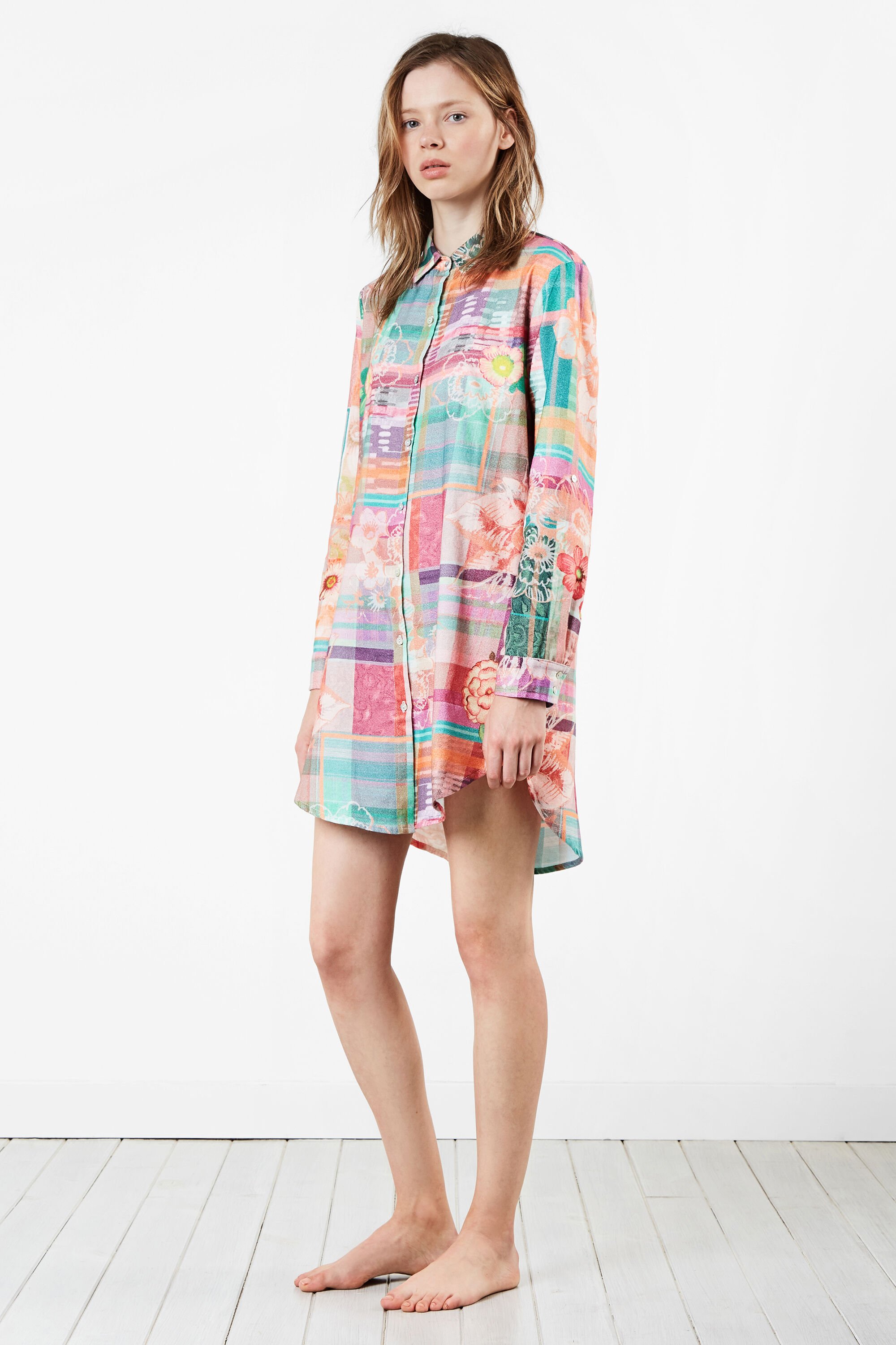 Chemise de nuit desigual new arrivals