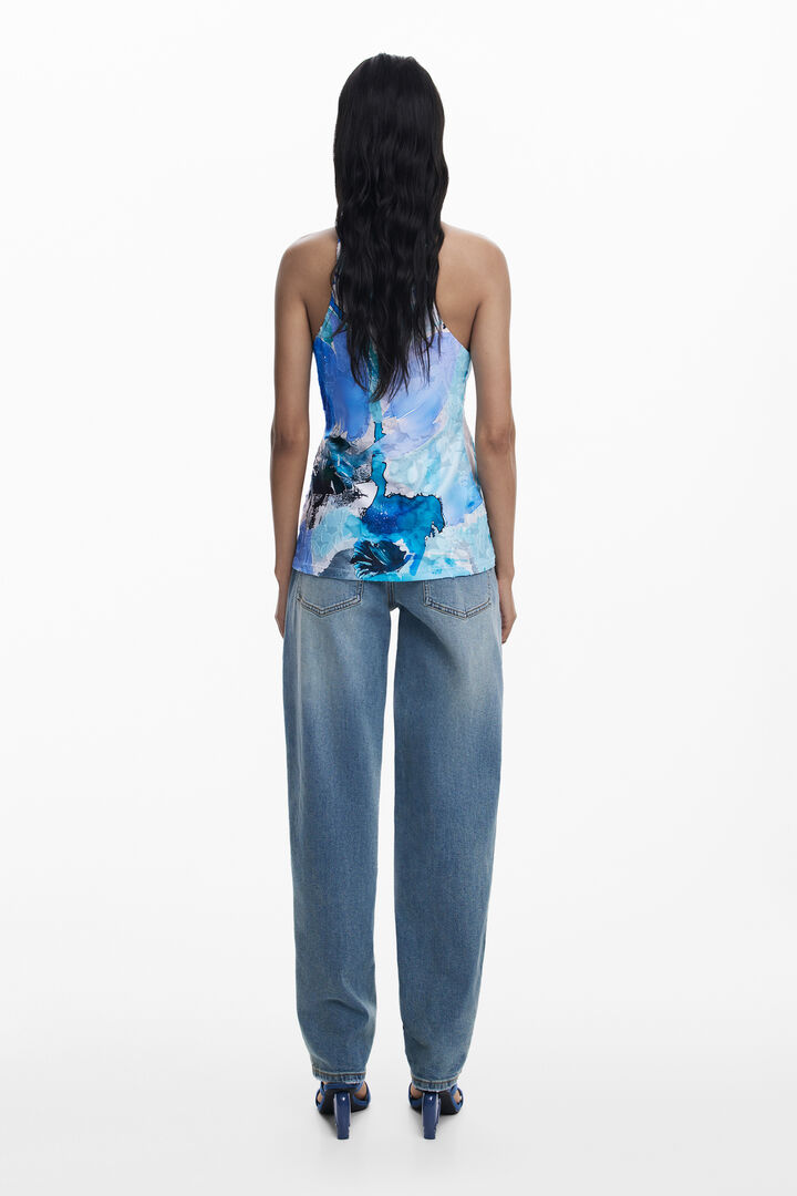 Blumenträgerhemd | Desigual