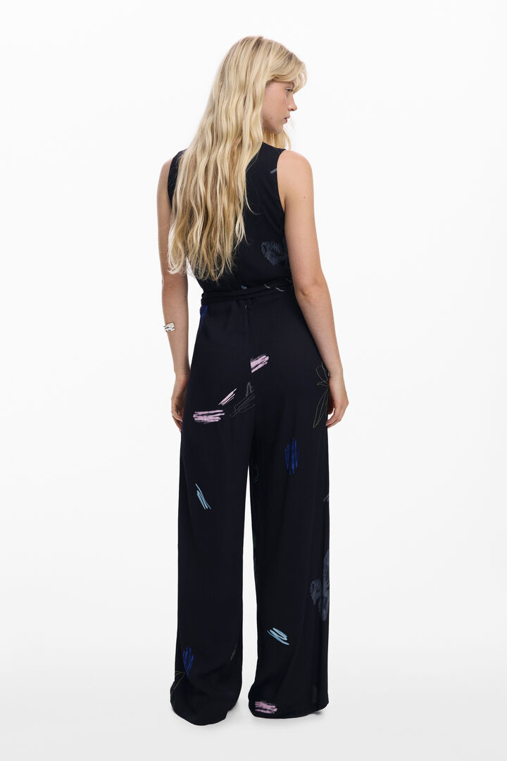 Floral palazzo jumpsuit | Desigual