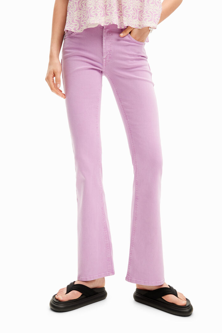 Push-up flare jeans | Desigual