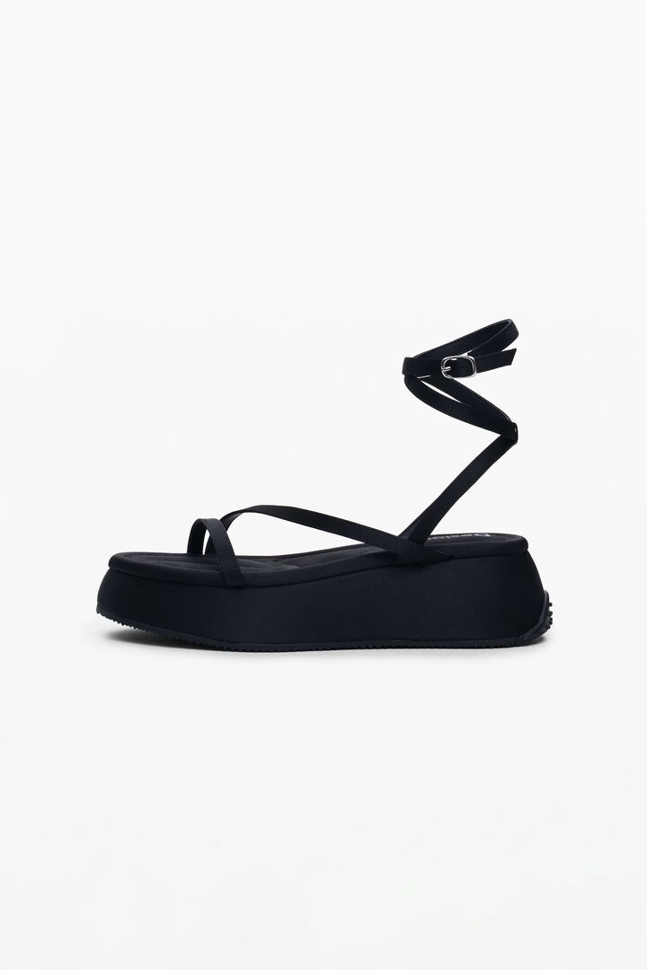 Plateausandalen met bandjes