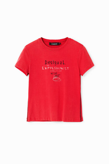 Slim message T-shirt | Desigual