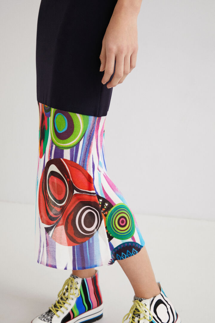 Vestido bainhas arty | Desigual