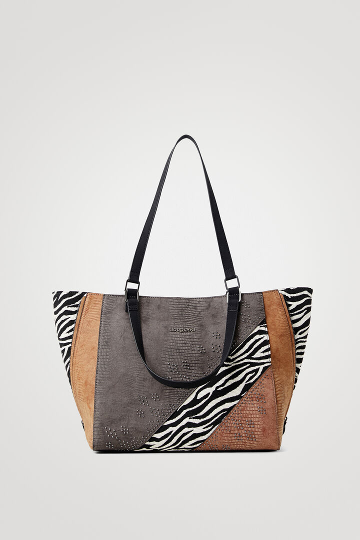 Shopping bag patch texturas | Desigual