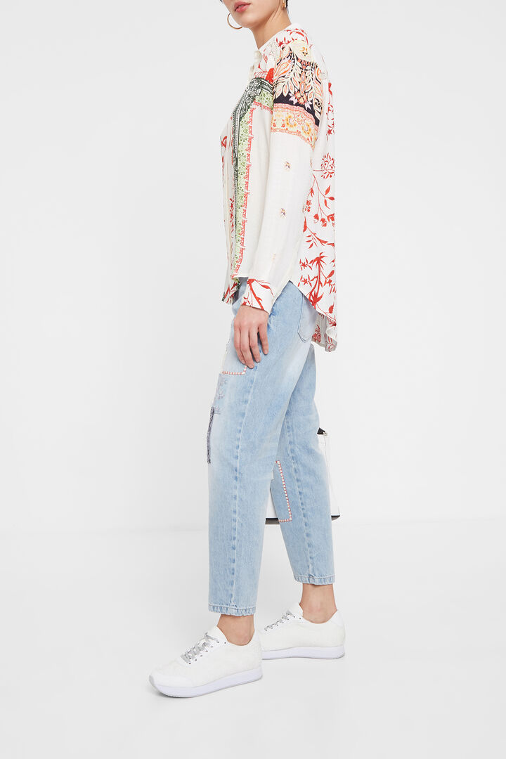 Camisa estampado hindu | Desigual