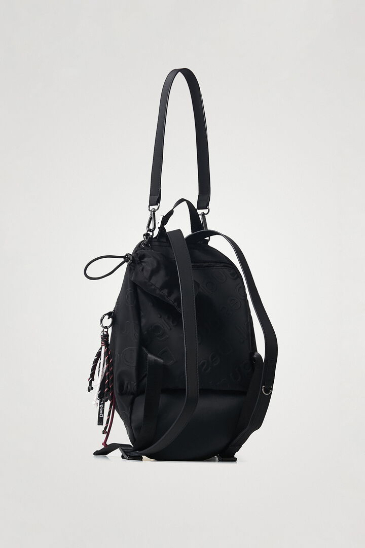 Backpack three handles sack silhouette | Desigual