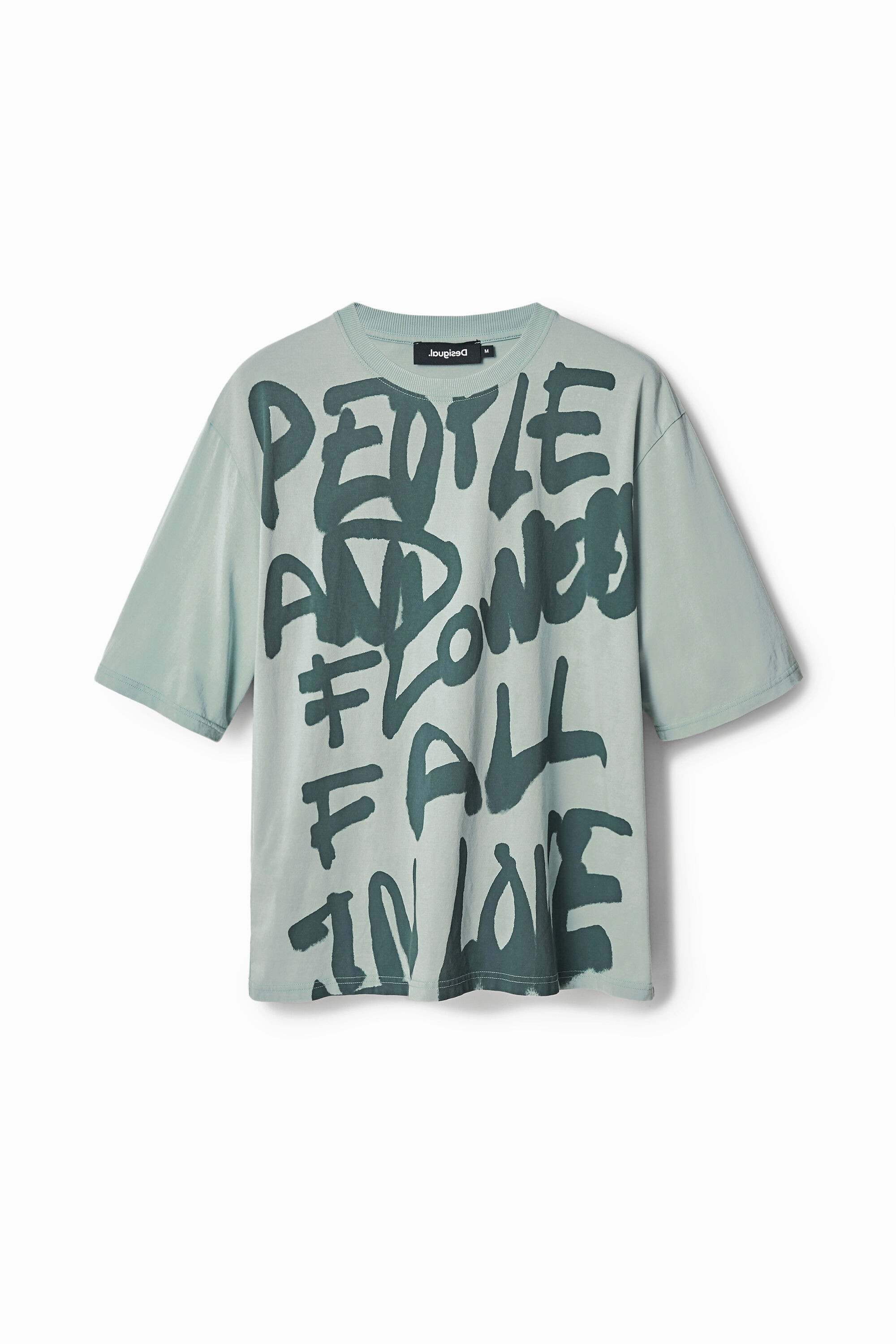 Desigual Oversize message T-shirt