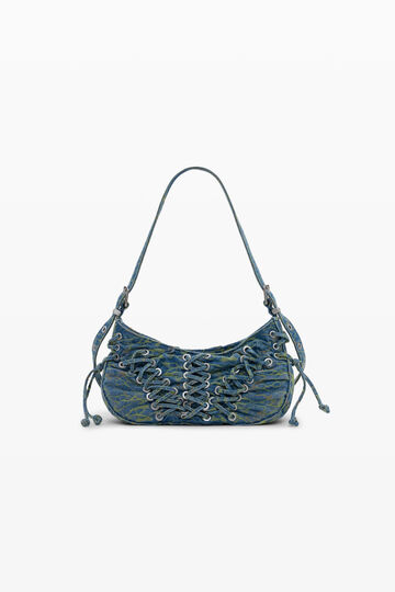 Sac en denim tressé moyen | Desigual