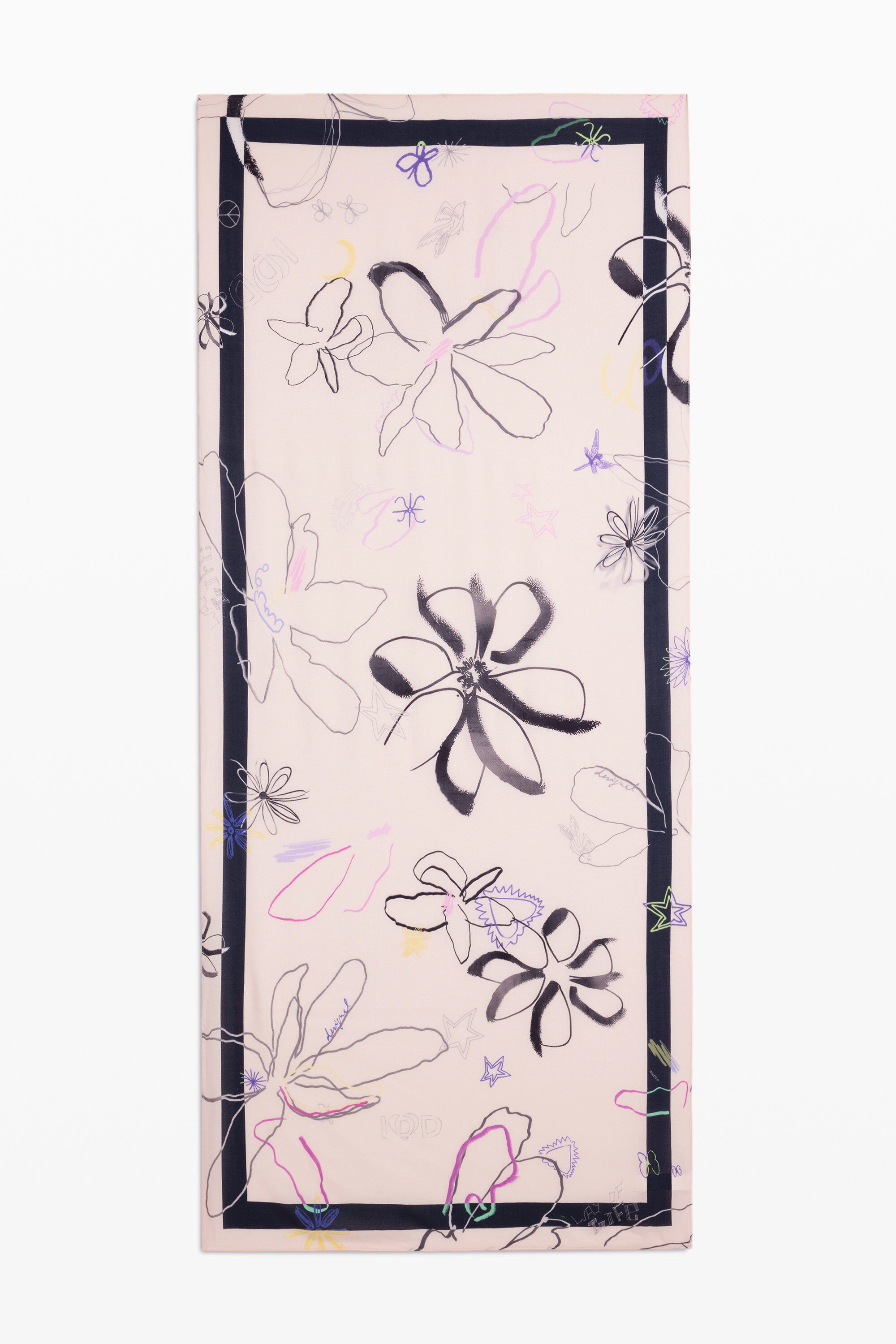 Foulard Estampado Flores