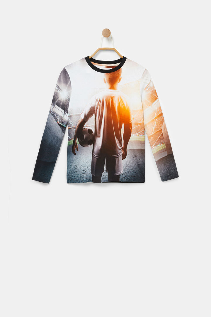 Cotton T-shirt photographic print | Desigual