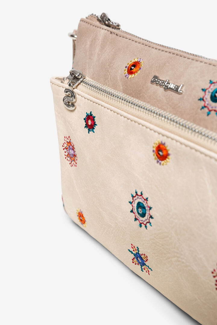 Nude Messenger Bag Julietta Toulouse | Desigual
