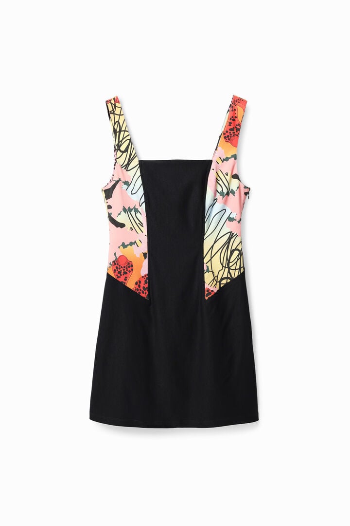 M. Christian Lacroix orchid mini dress | Desigual