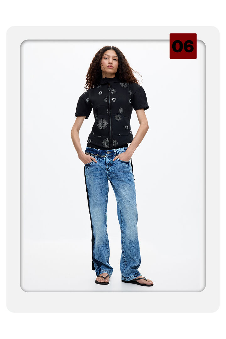 Camiseta cremallera Ottolinger