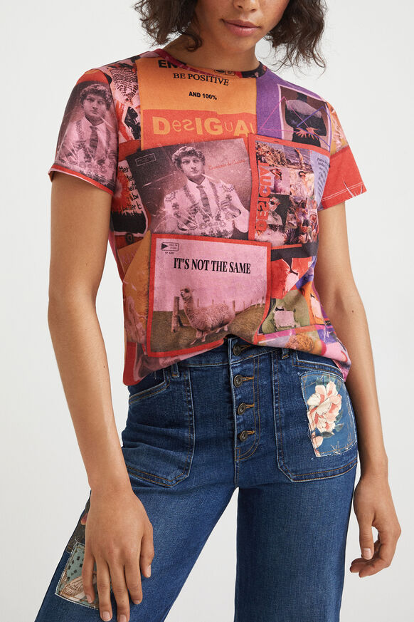 Digital patch T-shirt | Desigual