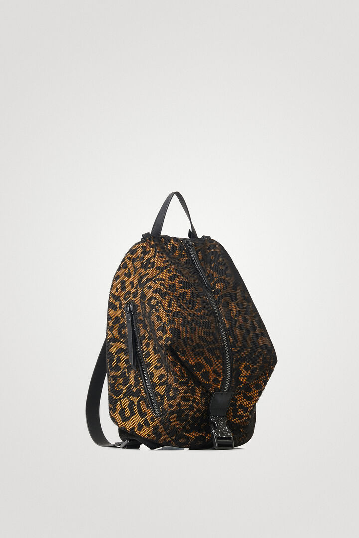 Mochila pequeña animal print | Desigual