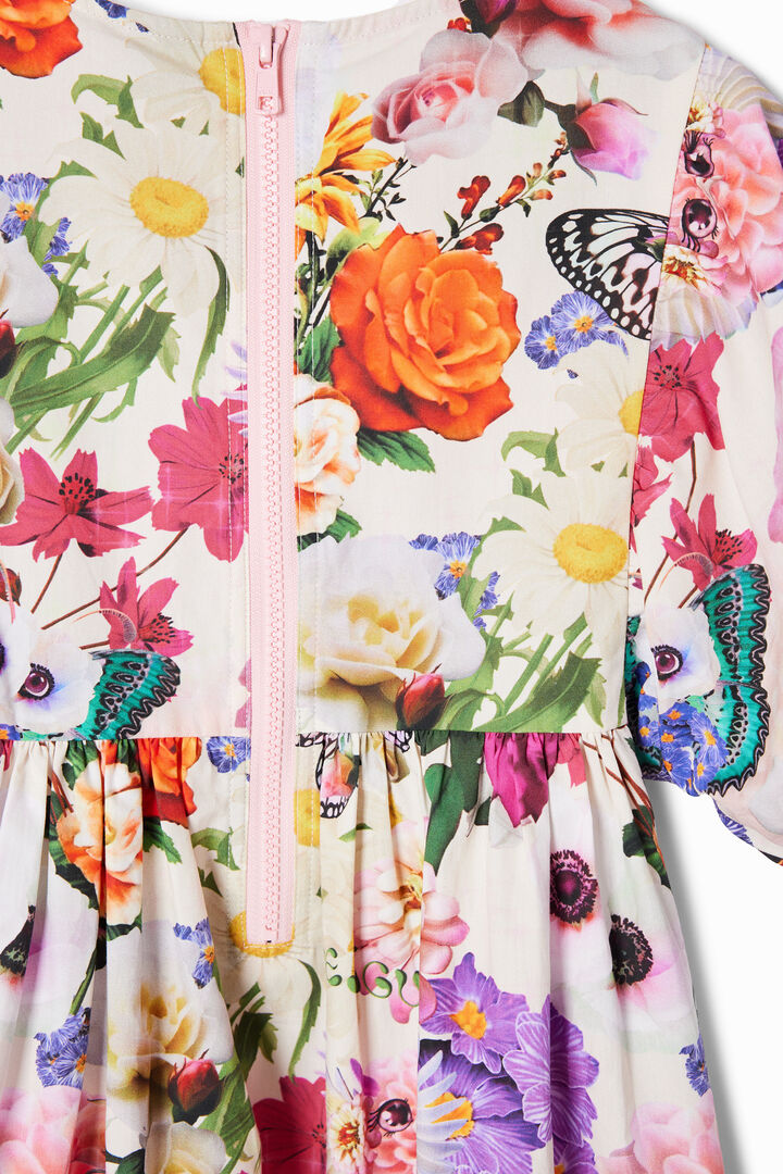 Rozkloszowana sukienka w kwiaty | Desigual