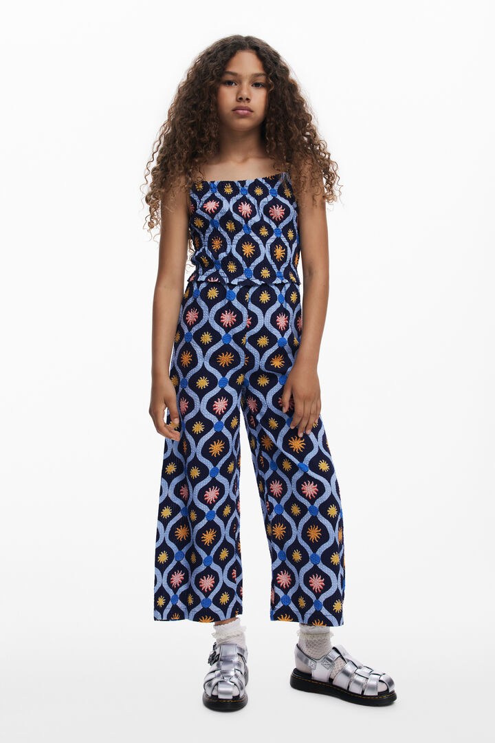 Granota arrugat flors | Desigual