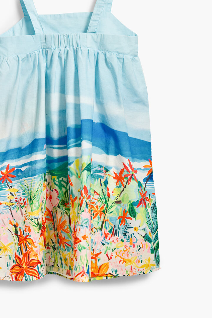 Landscape print dress | Desigual