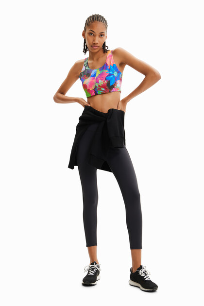 Floral sport top
