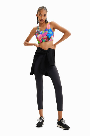 Gebloemde sporttop | Desigual