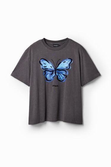 Butterfly illustration T-shirt | Desigual