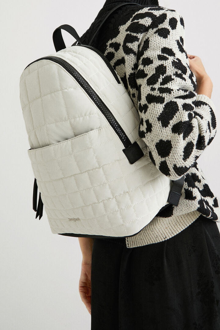 Lightweight quilted backpack | Desigual