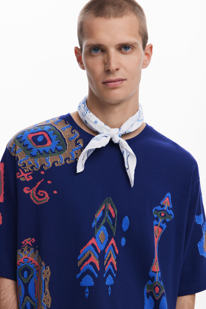 Ethnic print T-shirt | Desigual