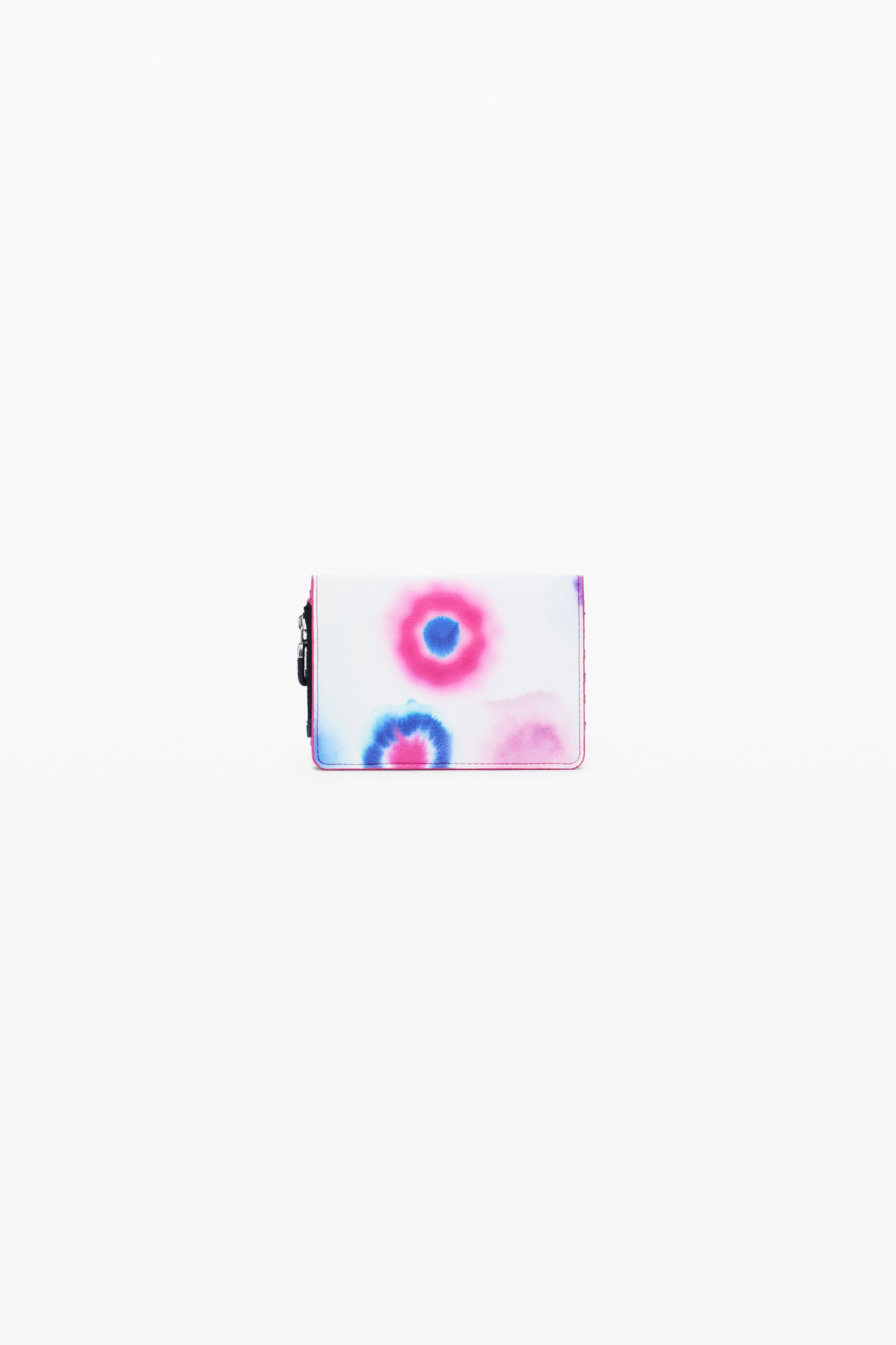 Desigual Small Wallet With Topstitching