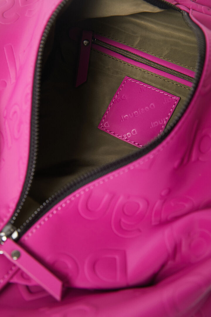 Mochila tres asas silueta saco | Desigual